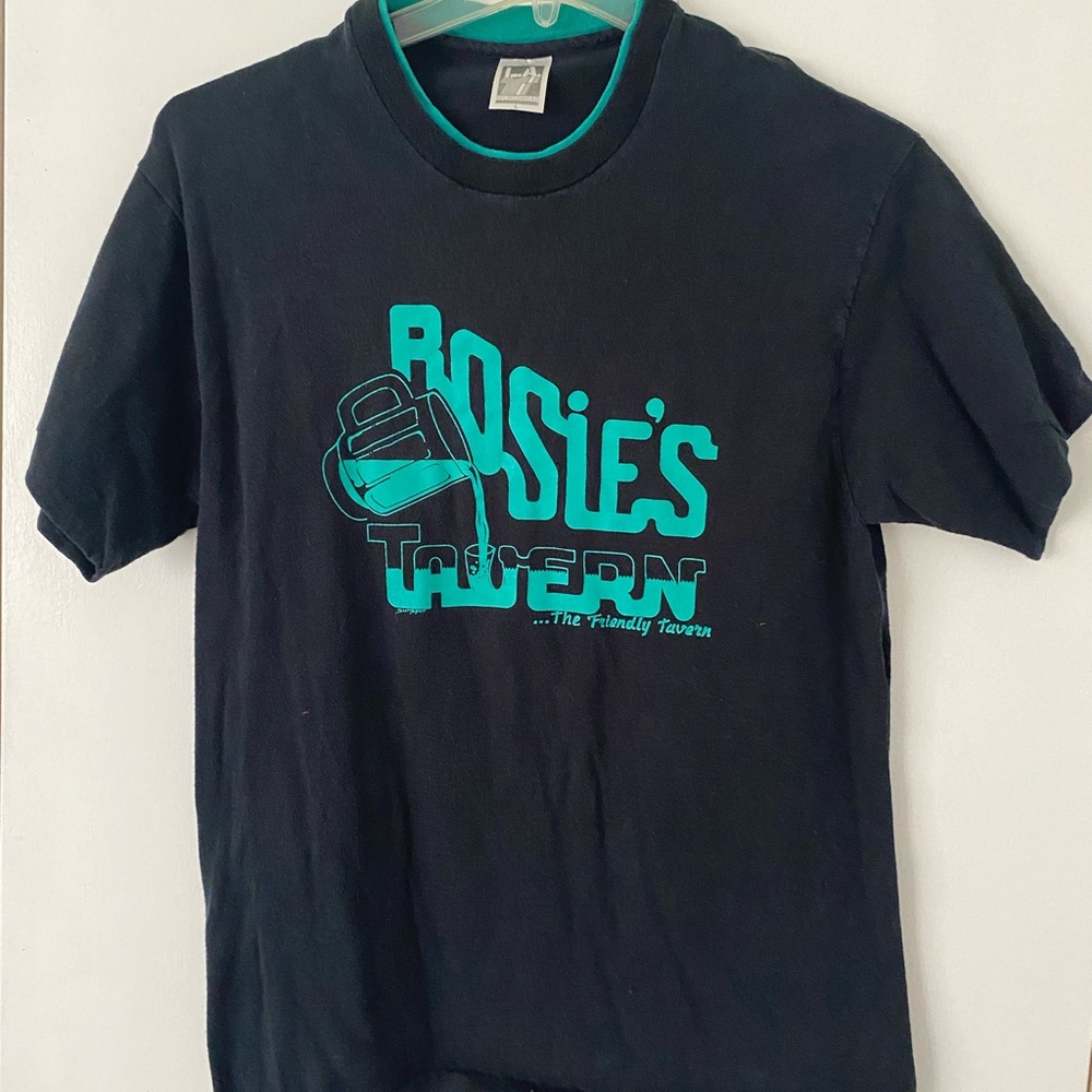 Vintage 90s Rosie’s Tavern Bar Mens Tee Shirt
